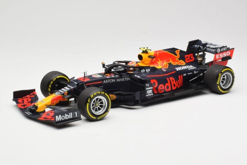 Red Bull Racing RB16 #23 A. Albon 4th Place Styrian GP 2020 Minichamps 1:18 110200223 Kov
