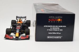 Red Bull Racing RB16 #33 M. Verstappen 3rd Place Styrian GP 2020 Minichamps 1:18 110200233 Kov – obrázek 6 z 6