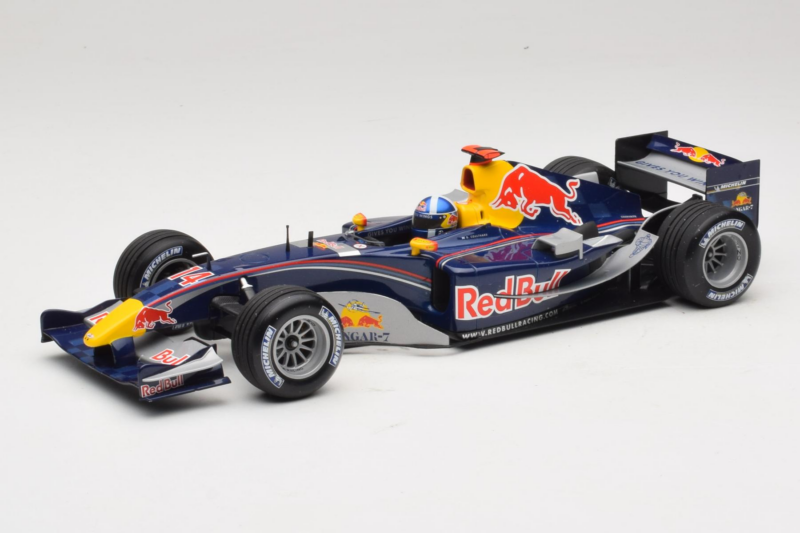 Red Bull RB1 Cosworth #14 D. Coulthard Red Bull Racing Showcar 2005 Minichamps 1:18 100050014 Kov