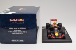Red Bull RB12 Tag Heuer #3 D. Ricciardo Red Bull Racing 1st Pole Monaco Grand Prix 2016 Minichamps 1:18 117160103 Pryskyřice – obrázek 6 z 7