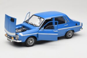 Renault 12 Gordini Modrý Solido 1:18 195596 Kov – obrázek 2 z 8