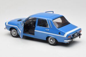 Renault 12 Gordini Modrý Solido 1:18 8188 Kov – obrázek 5 z 8