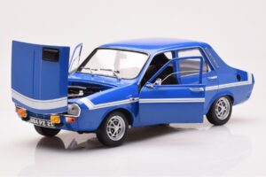Renault 12 Gordini Bez Nárazníků Bleu de France Norev 1:18 185248 Kov – obrázek 2 z 8