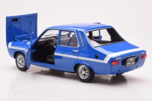 Renault 12 Gordini Bez Nárazníků Bleu de France Norev 1:18 185248 Kov – obrázek 5 z 8