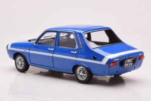Renault 12 Gordini Bez Nárazníků Bleu de France Norev 1:18 185248 Kov – obrázek 7 z 8