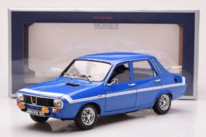 Renault 12 Gordini Bez Nárazníků Bleu de France Norev 1:18 185248 Kov – obrázek 8 z 8