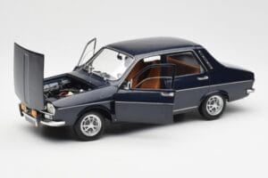 Renault 12 TS Tmavě Modrý Norev 1:18 185214 Kov – obrázek 2 z 8