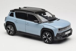Renault 4 E-Tech Electric Cloud Blue Norev 1:18 185521 Kov – obrázek 6 z 8