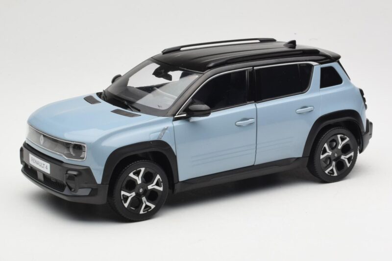 Renault 4 E-Tech Electric Cloud Blue Norev 1:18 185521 Kov