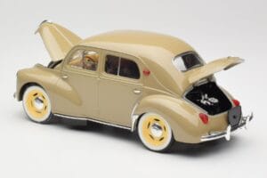 Renault 4CV Berline Gris Ardoise Solido 1:18 8059 Kov – obrázek 5 z 8