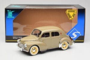 Renault 4CV Berline Gris Ardoise Solido 1:18 8059 Kov – obrázek 8 z 8