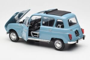 Renault 4L Modrý Norev 1:18 185255 Kov – obrázek 5 z 8