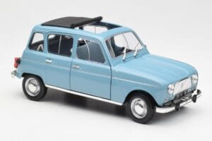 Renault 4L Modrý Norev 1:18 185255 Kov – obrázek 6 z 8
