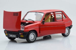 Renault 5 Alpine Turbo Červený Norev 1:18 185243 Kov – obrázek 2 z 8