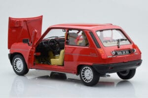 Renault 5 Alpine Turbo Červený Norev 1:18 185243 Kov – obrázek 3 z 8