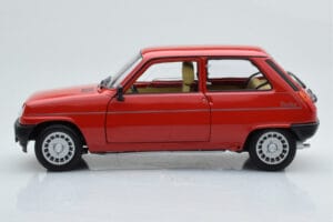 Renault 5 Alpine Turbo Červený Norev 1:18 185243 Kov – obrázek 5 z 8