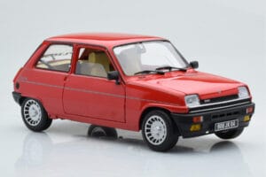 Renault 5 Alpine Turbo Červený Norev 1:18 185243 Kov – obrázek 6 z 8