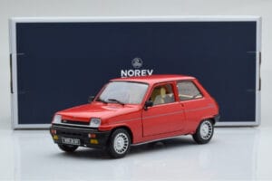 Renault 5 Alpine Turbo Červený Norev 1:18 185243 Kov – obrázek 8 z 8