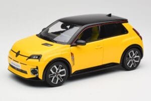 Renault 5 E-Tech Pop Žlutý & Černý Norev 1:18 185500 Kov
