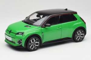 Renault 5 E-Tech Electric Pop Zelený & Černý Norev 1:18 185502 Kov