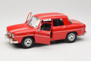 Renault 8 Gordini Červený Solido 1:18 9018-M1 Kov – obrázek 2 z 8