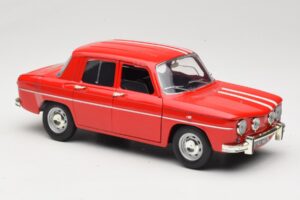 Renault 8 Gordini Červený Solido 1:18 9018-M1 Kov – obrázek 6 z 8