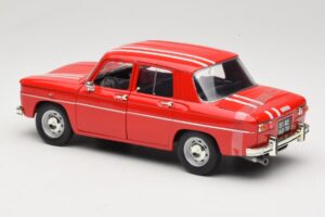 Renault 8 Gordini Červený Solido 1:18 9018-M1 Kov – obrázek 7 z 8