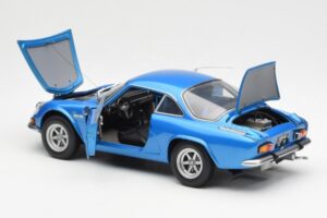 Alpine A110 1600 SC Modrý Kyosho 1:18 08482BL Kov – obrázek 5 z 8