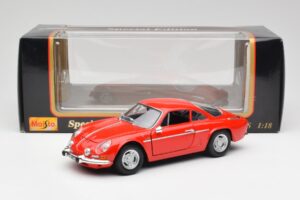Alpine A110 1600S Červený Maisto 1:18 50322 Kov – obrázek 8 z 8