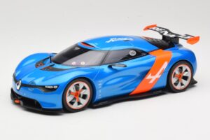 Alpine A110-50 Modrý & Oranžový Norev 1:18 185147 Kov