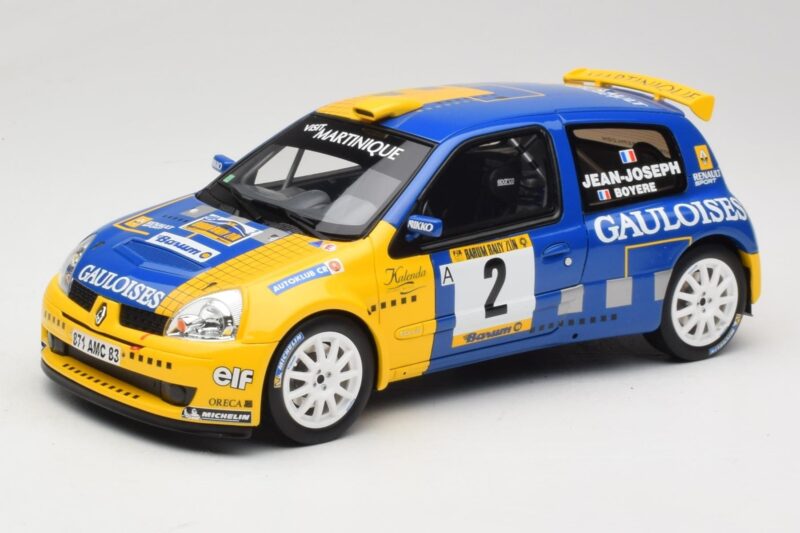 Renault Clio II S1600 #2 S. Joseph Jean / J. Boyere Barum Rally 2004 Otto 1:18 OT1152 Pryskyřice