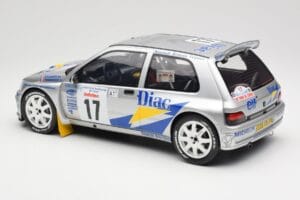 Renault Clio Maxi #17 J. Ragnotti / G. Thimonier Tour de Corse 1995 Otto 1:12 G090 Pryskyřice – obrázek 5 z 6