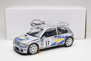 Renault Clio Maxi #17 J. Ragnotti / G. Thimonier Tour de Corse 1995 Otto 1:12 G090 Pryskyřice – obrázek 6 z 6