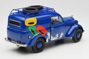 Renault Juvaquatre Michelin Blue Solido 1:18 82008 Kov – obrázek 3 z 8