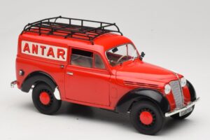 Renault Juvaquatre Utilitaire Červený Solido 1:18 8424 Kov – obrázek 6 z 8
