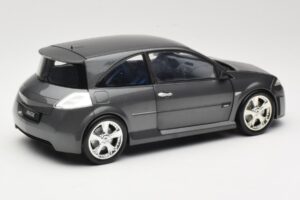 Renault Megane Mk2 RS Vampire Grey Norev 1:18 185101 Kov – obrázek 3 z 8
