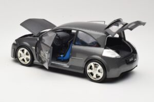 Renault Megane Mk2 RS Vampire Grey Norev 1:18 185101 Kov – obrázek 5 z 8