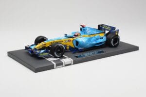 Renault R25 #5 F. Alonso 2nd Place British GP 2005 Minichamps 1:18 117051105 Kov – obrázek 5 z 6
