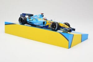 Renault R25 #5 F. Alonso 2nd Place British GP 2005 Minichamps 1:18 147051105 Kov – obrázek 4 z 6