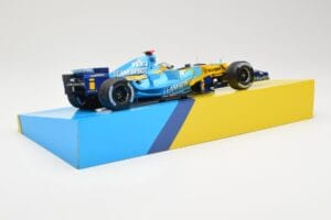 Renault R26 #1 F. Alonso F1 World Champion Brazilian GP 2006 Minichamps 1:18 147061801 Kov – obrázek 3 z 6