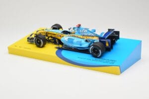 Renault R26 #1 F. Alonso F1 World Champion Brazilian GP 2006 Minichamps 1:18 147061801 Kov – obrázek 5 z 6