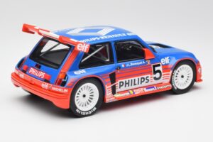 Renault R5 Maxi Turbo #5 Philips J-L. Busquet Superproduction 1987 Otto 1:18 OT1094 Pryskyřice – obrázek 2 z 6