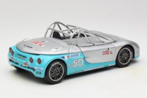 Renault Sport Spider #50 Stříbrný Anson 1:18 30353 Kov – obrázek 3 z 8