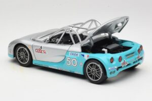 Renault Sport Spider #50 Stříbrný Anson 1:18 30353 Kov – obrázek 5 z 8