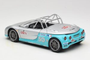 Renault Sport Spider #50 Stříbrný Anson 1:18 30353 Kov – obrázek 7 z 8