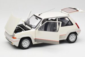 Renault Super 5 GT Turbo Phase 1 Perleťová Bílá Norev 1:18 185200 Kov – obrázek 2 z 8