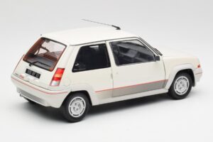 Renault Super 5 GT Turbo Phase 1 Perleťová Bílá Norev 1:18 185200 Kov – obrázek 3 z 8