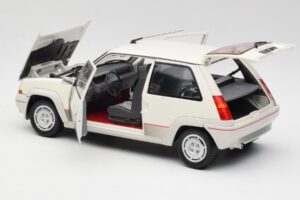 Renault Super 5 GT Turbo Phase 1 Perleťová Bílá Norev 1:18 185200 Kov – obrázek 5 z 8