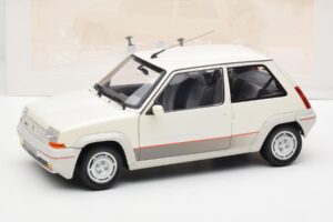 Renault Super 5 GT Turbo Phase 1 Perleťová Bílá Norev 1:18 185200 Kov – obrázek 8 z 8