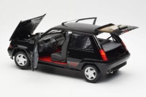 Renault Super 5 GT Turbo Phase 2 Černý Norev 1:18 185244 Kov – obrázek 5 z 8